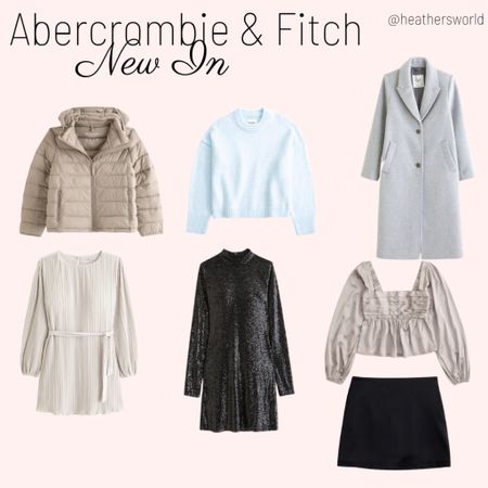 Abercrombie & Fitch New In 
Save 25 % off using code CYBERAF 

#fashion #Abercrombieandfitch #blackfriday #cyberweek #sale #coats #dresses #autumnfashion 

#LTKstyletip #LTKsalealert #LTKCyberWeek