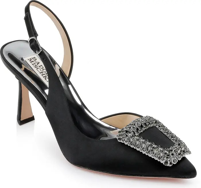 Enida Slingback Half d'Orsay Pointed Toe Pump (Women) | Nordstrom Rack