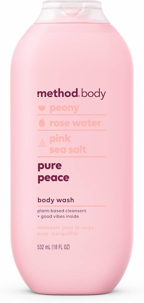Method Body Wash, Pure Peace, Paraben and Phthalate Free, 18 oz (Pack of 1) | Amazon (US)