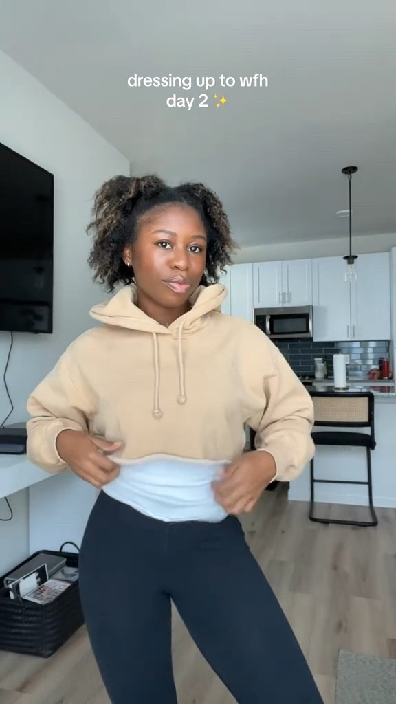 super comfy fall work from home outfit! 🍂 original top is Aritzia and pants are Brandy Melville (size S for both),

#LTKstyletip #LTKSeasonal #LTKhome