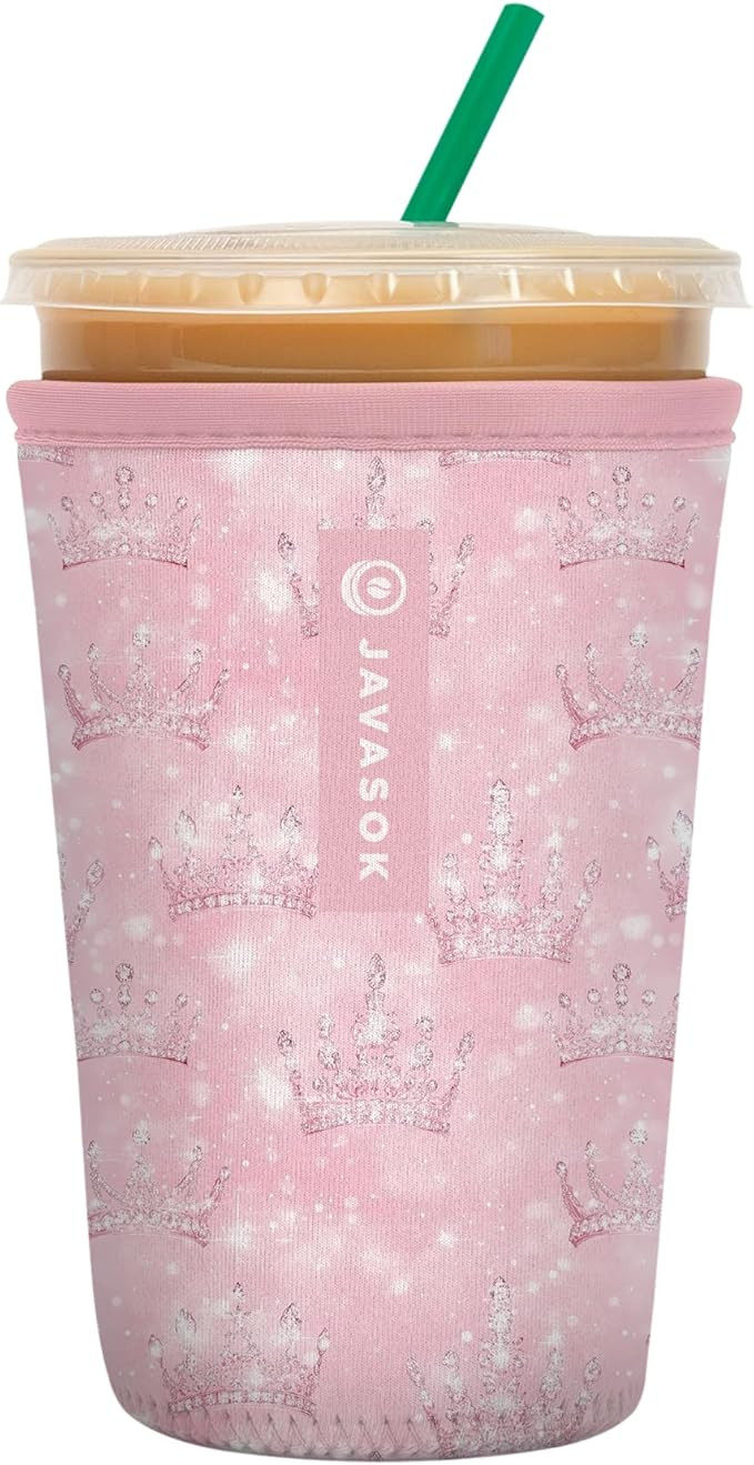 Sok It JavaSok Iced Coffee & Cold Soda Insulated Neoprene Cup Sleeve (Wand of a Kind, Medium: 22-... | Amazon (US)
