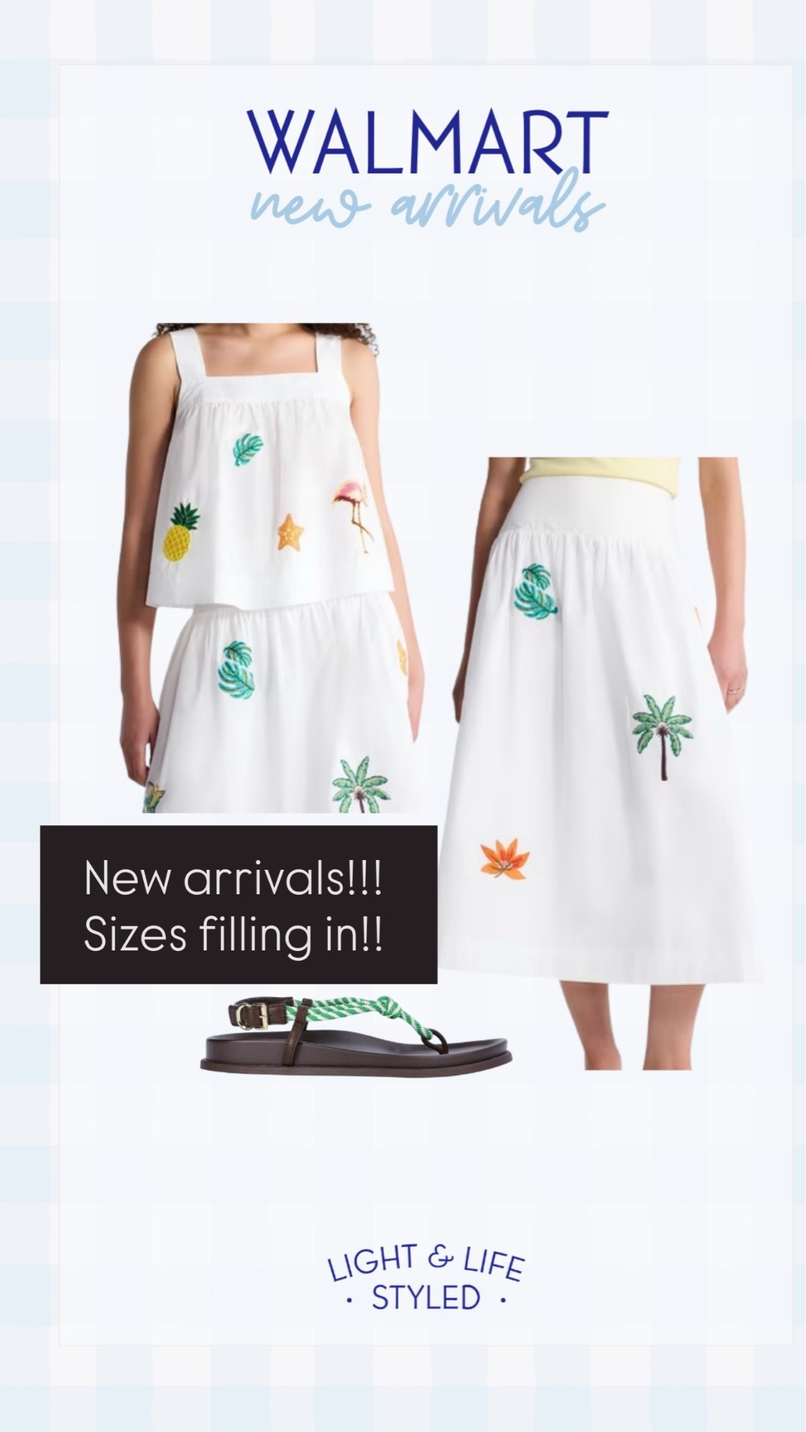 New Arrivals!!! Sizes are filming in!