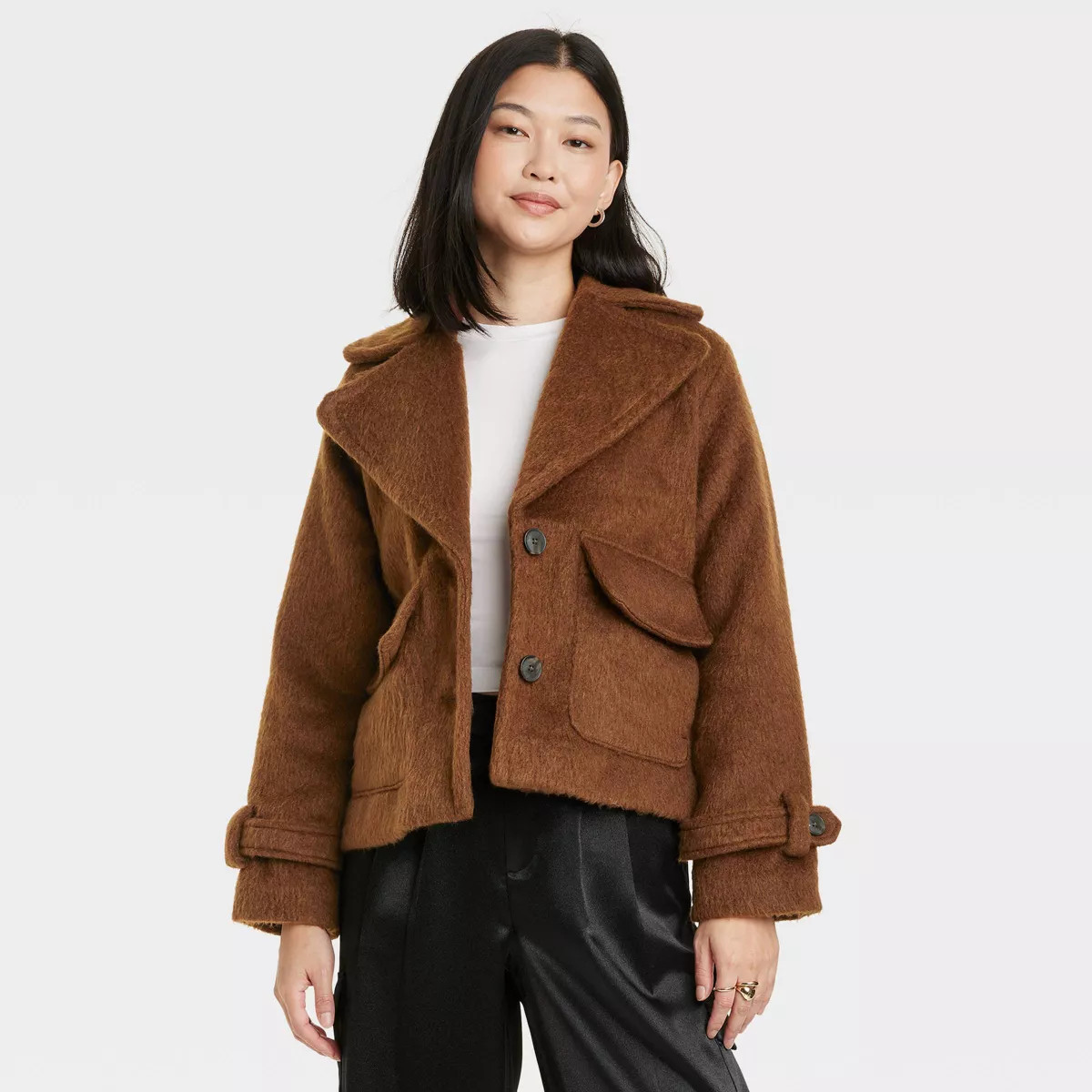 Women's Faux Utility Jacket - A New Day™ | Target