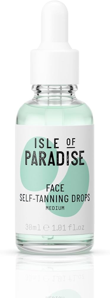Isle of Paradise Self Tanning Drops - Color Correcting Self Tan Drops for Gradual Glow, Vegan and... | Amazon (US)