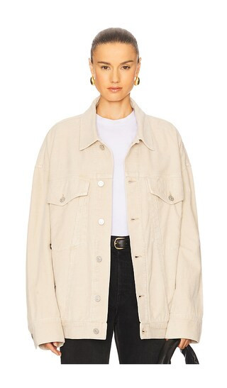 AGOLDE Wayne Jacket in Beige. - size S | Revolve Clothing (Global)
