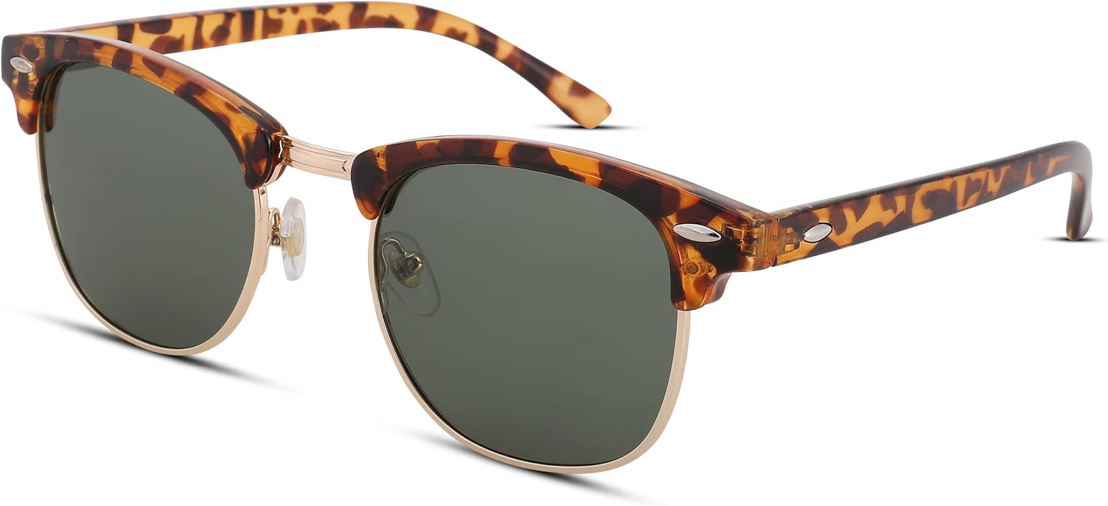 Pro Acme Semi-Rimless Polarized Sunglasses UV 400 Protection for Women Men | Amazon (US)