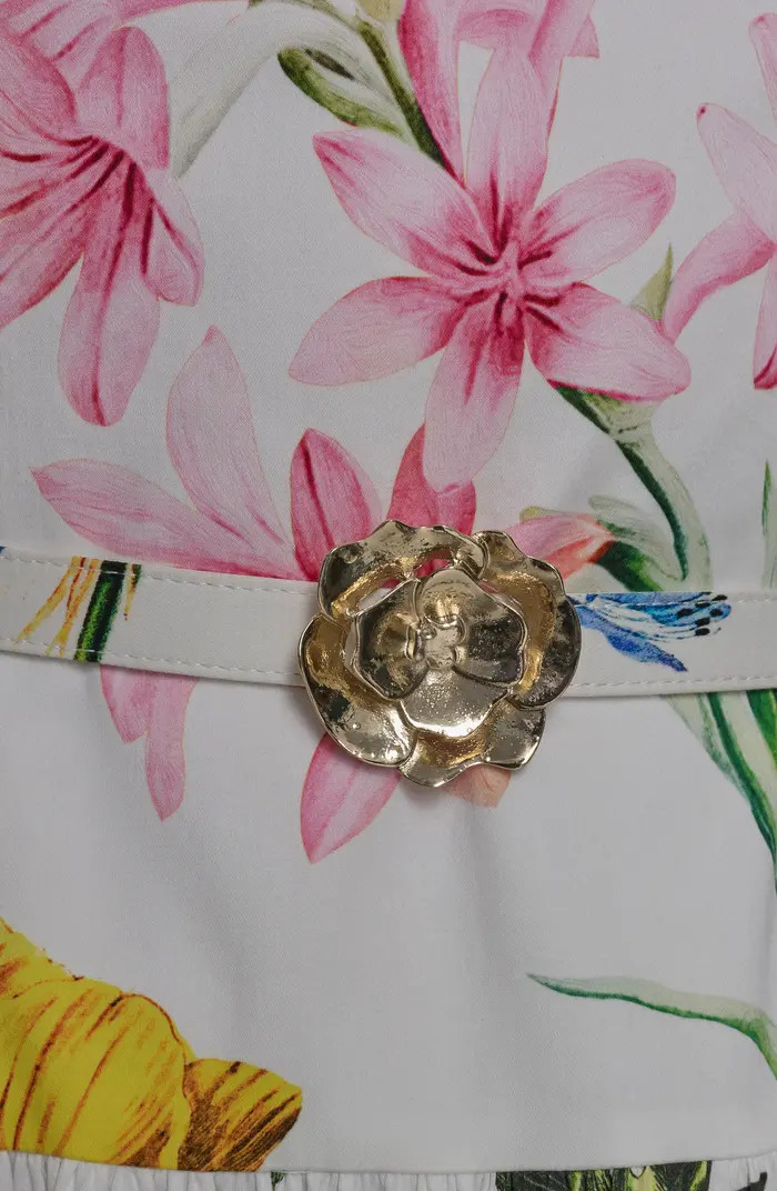 Print Cotton Midi Dress | Nordstrom