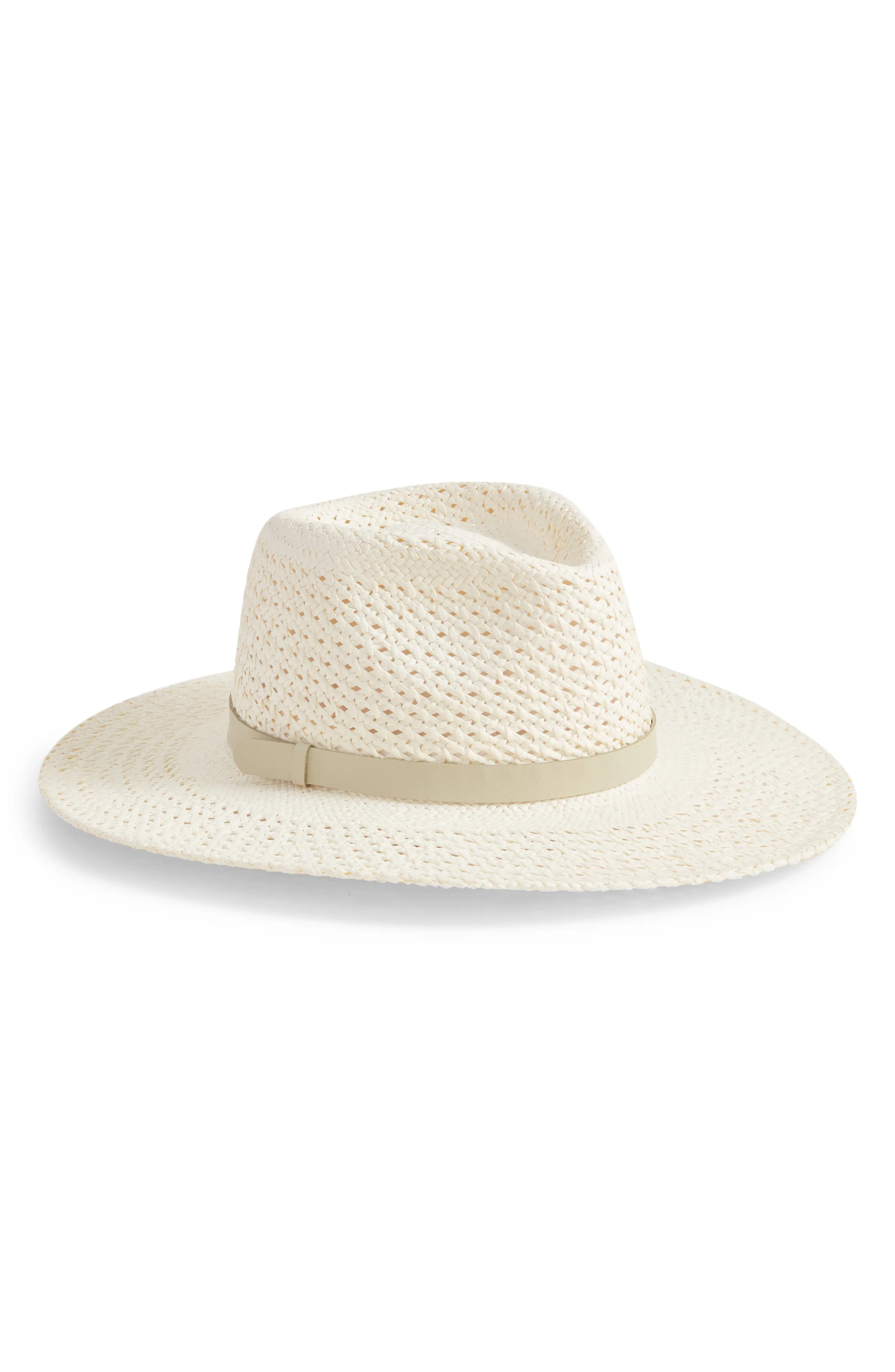 Women's Treasure & Bond Open Weave Rancher Hat - Ivory | Nordstrom