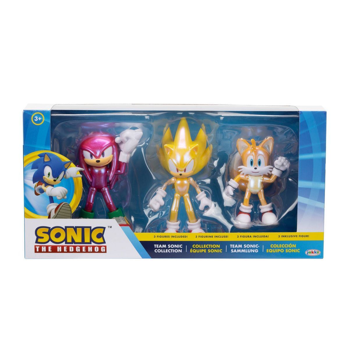 Sonic the Hedgehog Team Sonic Collection Action Figure Set - 3pk | Target
