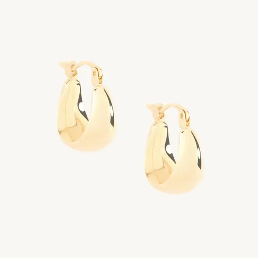 Coupe Gold Dome Hoop (single) | Catbird