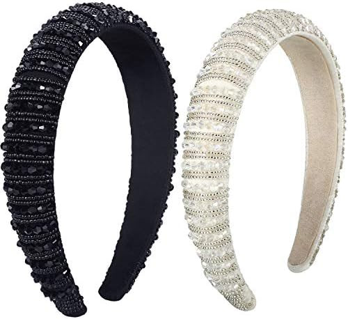Amazon.com : 2 Pieces Bachelorette Party Decorations Crystal Rhinestone Headbands Crystal Embelli... | Amazon (US)