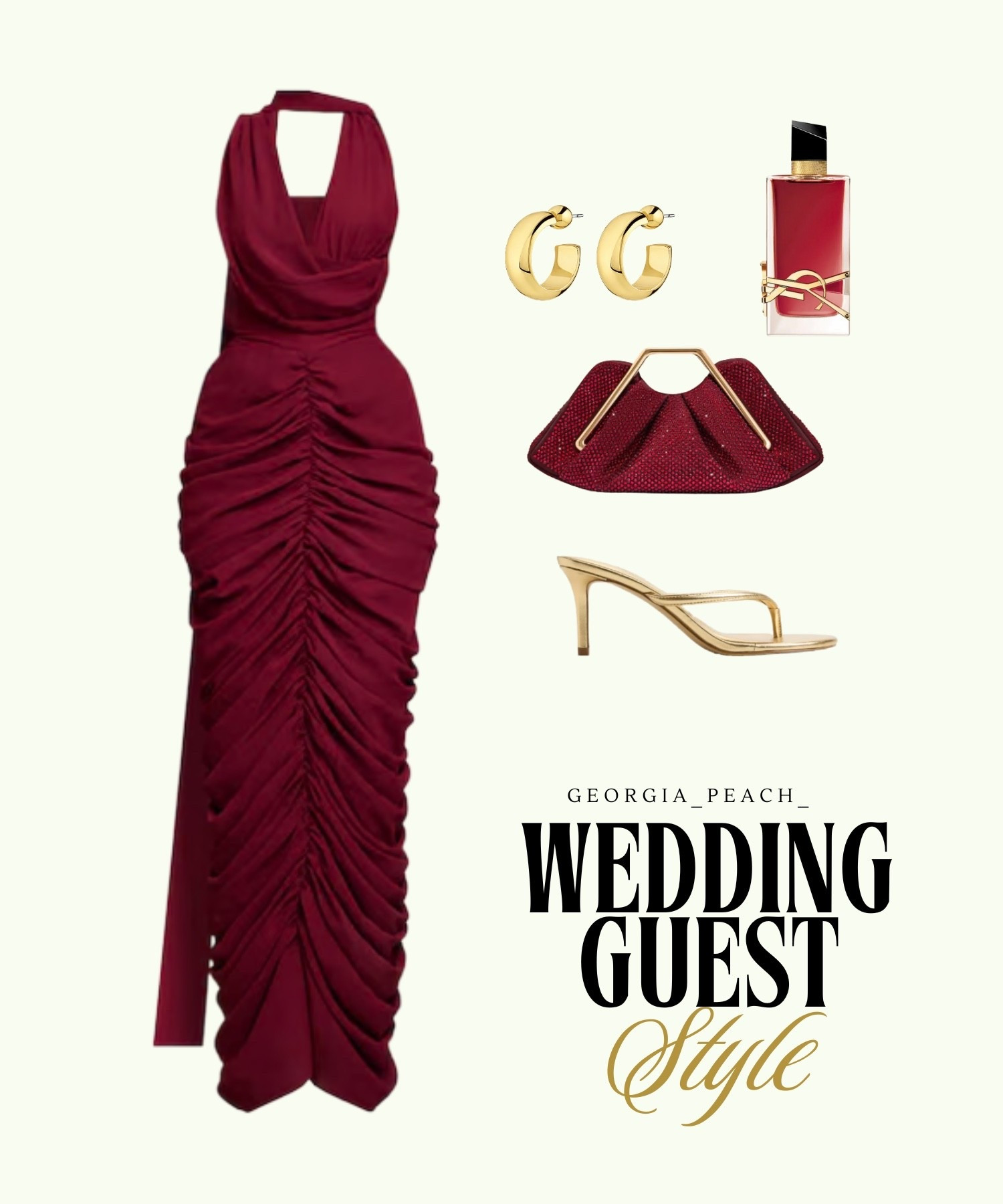 Styled Wedding Guest Outfit Inspo | Evening Dress Style #outfitinspo #styledoutfit #outfitideas #weddingguest #formalattire #blacktie #eveninggown #cocktaildresd 