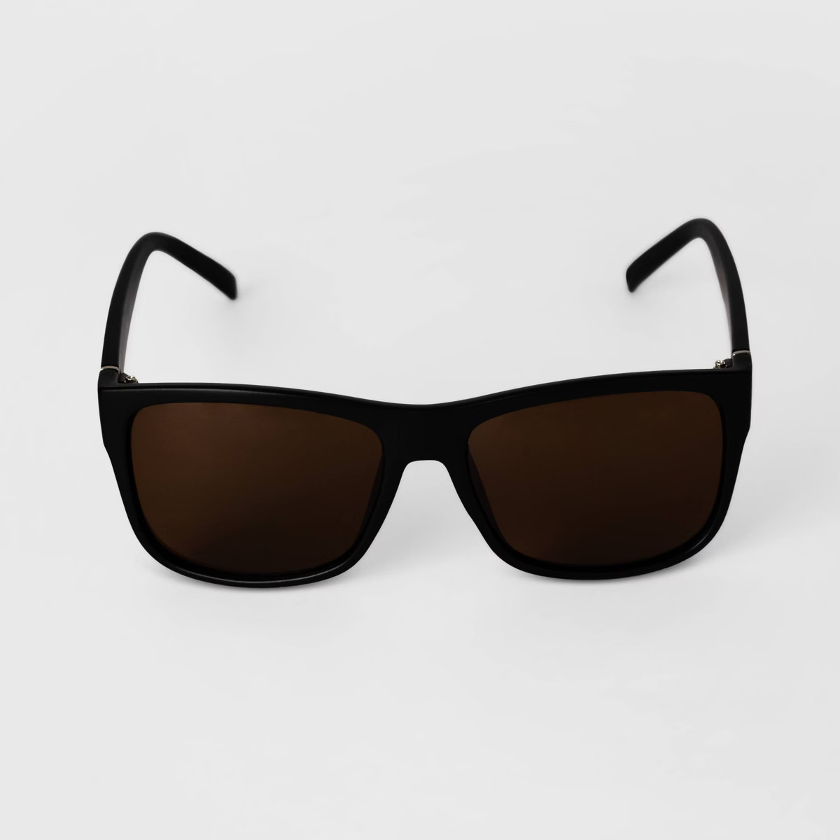 Men's Matte Square Sunglasses - Goodfellow & Co™ Black | Target