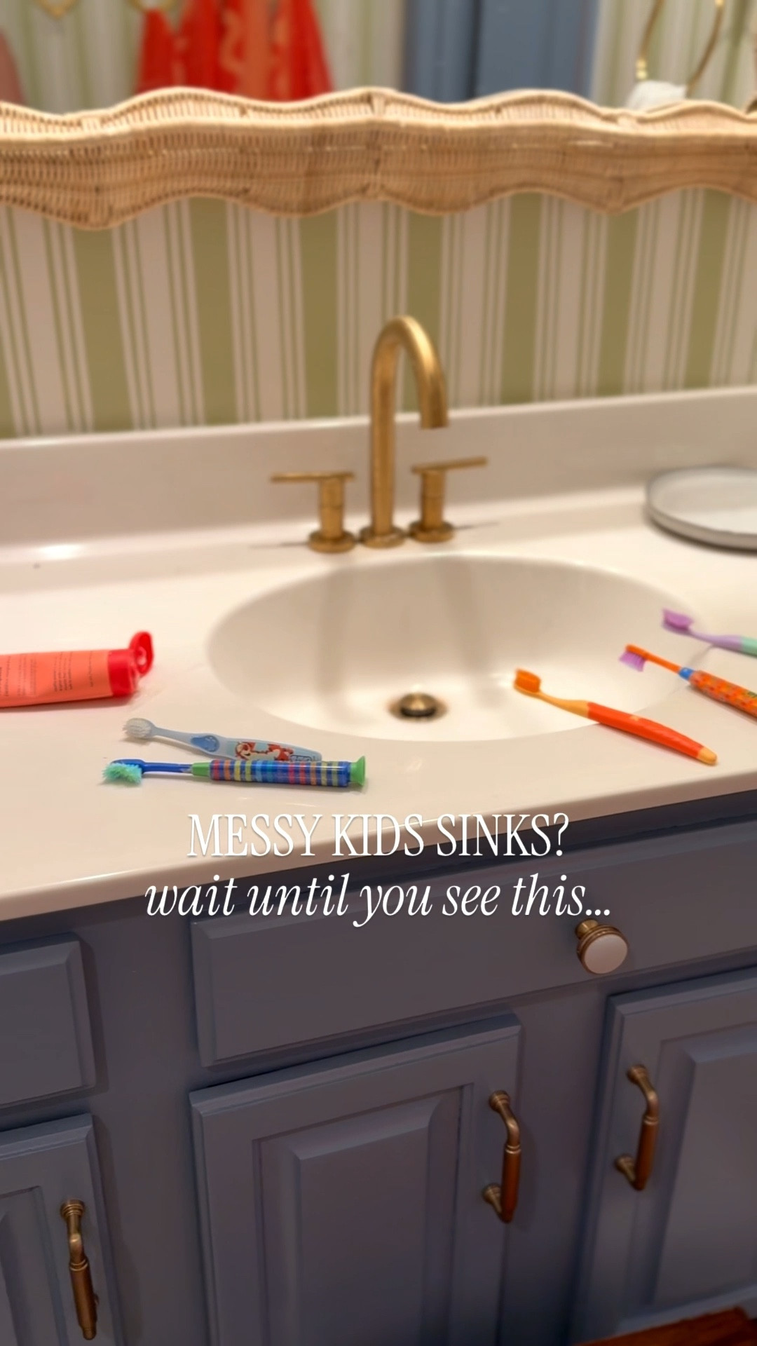 So long toothpaste covered sinks 🤌…

I was so sick of toothbrushes lying around and ultimately winding up in the floor or the sink. 🤢 Toothbrush cup holders get gunky and gross but this has been the perfect solution and got the stamp of approval from my  8 year old. 💁🏻‍♀️💁🏻‍♀️



#LTKHome #LTKKids #LTKFamily