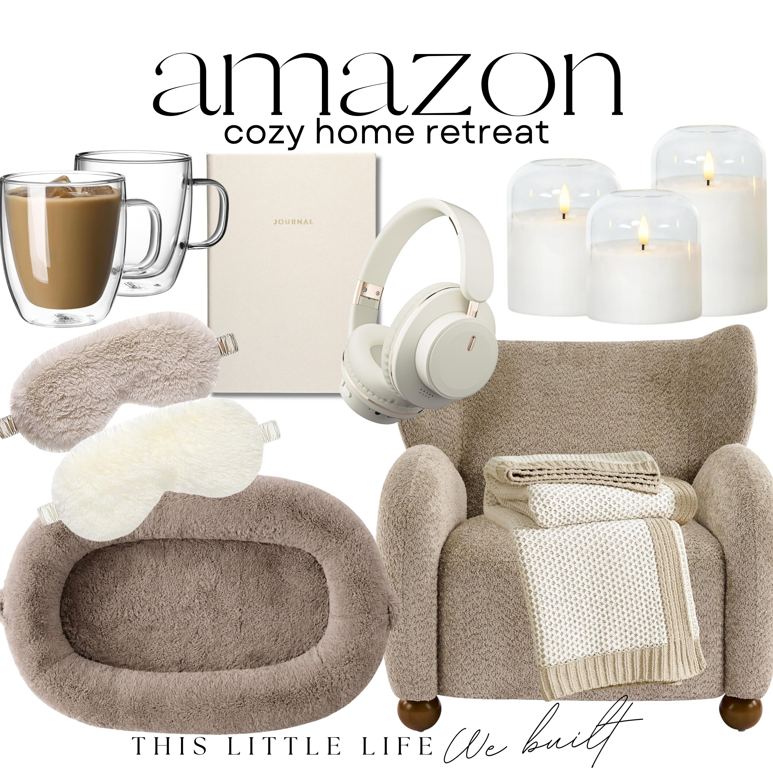 Cozy Home Essentials from Amazon!
Amazon Home / Amazon Fashion / Amazon Beauty / Bouclé Accent Chairs / Oversized Throw Blankets / Knit & Woven Throws / Plush Area Rugs / Ambient Table Lamps / Soft Floor Lamps / Scented Candles / Candle Warmers / Ceramic Candle Holders / Faux Fur Pillows / Textured Neutral Pillows / Linen Slipcovers / Wooden Side Tables / Upholstered Ottomans / Cozy Reading Nooks / Aesthetic Journals / Linen Notebooks / Decorative Trays / Warm Wood Accents / Ceramic Mugs / Tea & Coffee Station Essentials / Essential Oil Diffusers / Soft Sheer Curtains / Neutral Poufs / Calming Home Scents 

 #LTKdayinmylife #LTKSeasonal #LTKHome