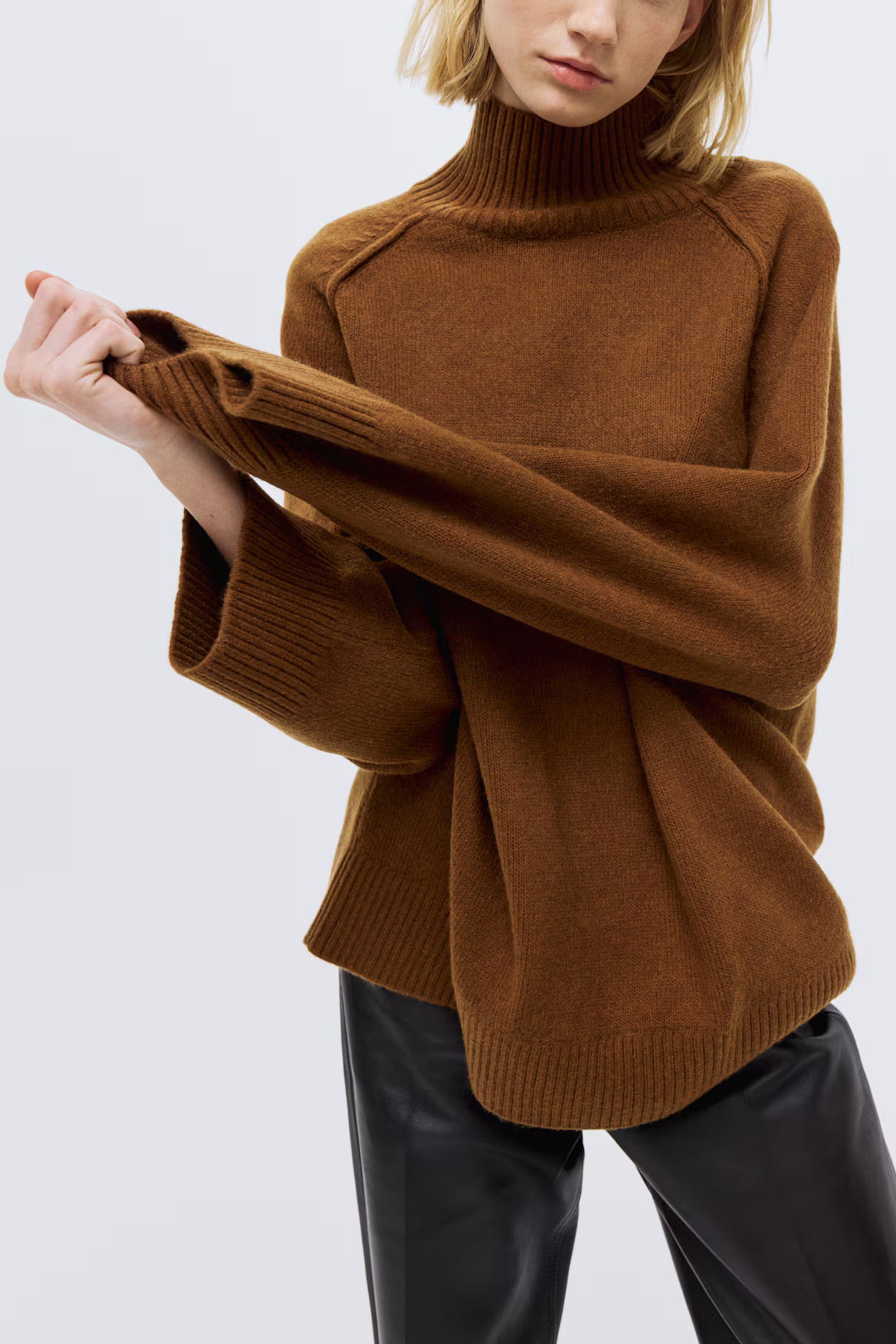 Jersey oversize con cuello perkins | H&M (FR, IT, ES, PT, BE)