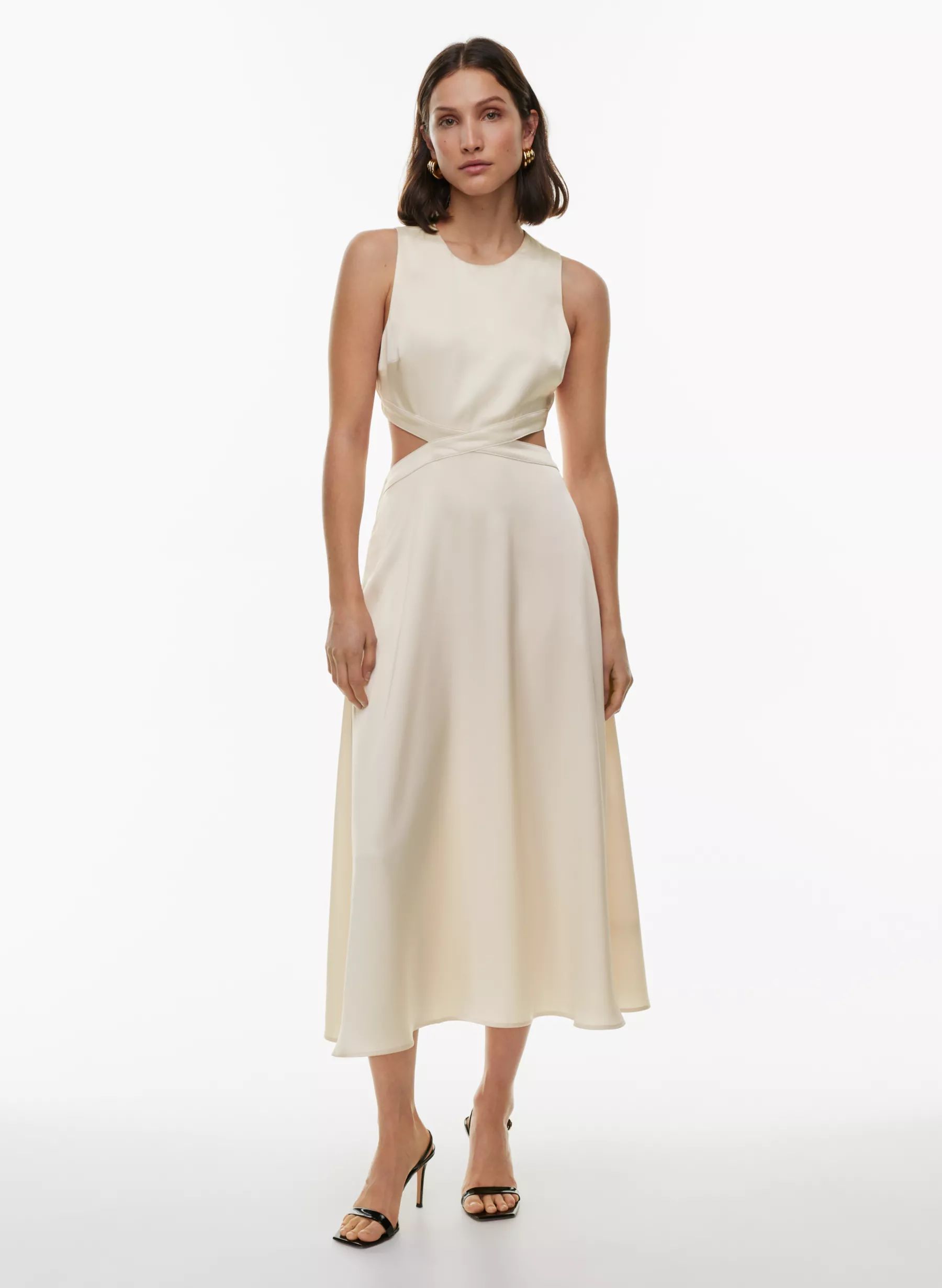 CELLA SATIN DRESS | Aritzia