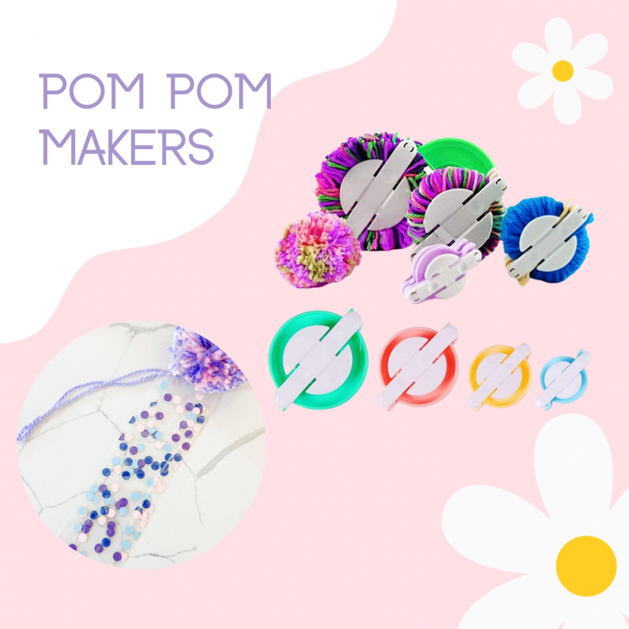 Pom poms seems to make everything way more fun! They are so easy to make with these tools! 

#LTKunder50 #LTKkids #LTKhome