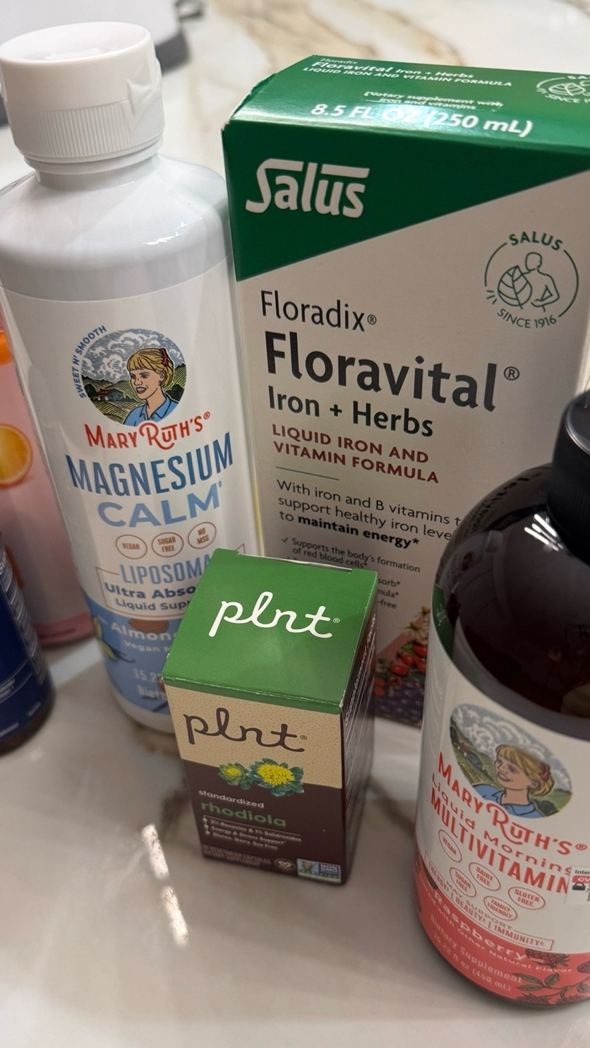 My supplements and my why 