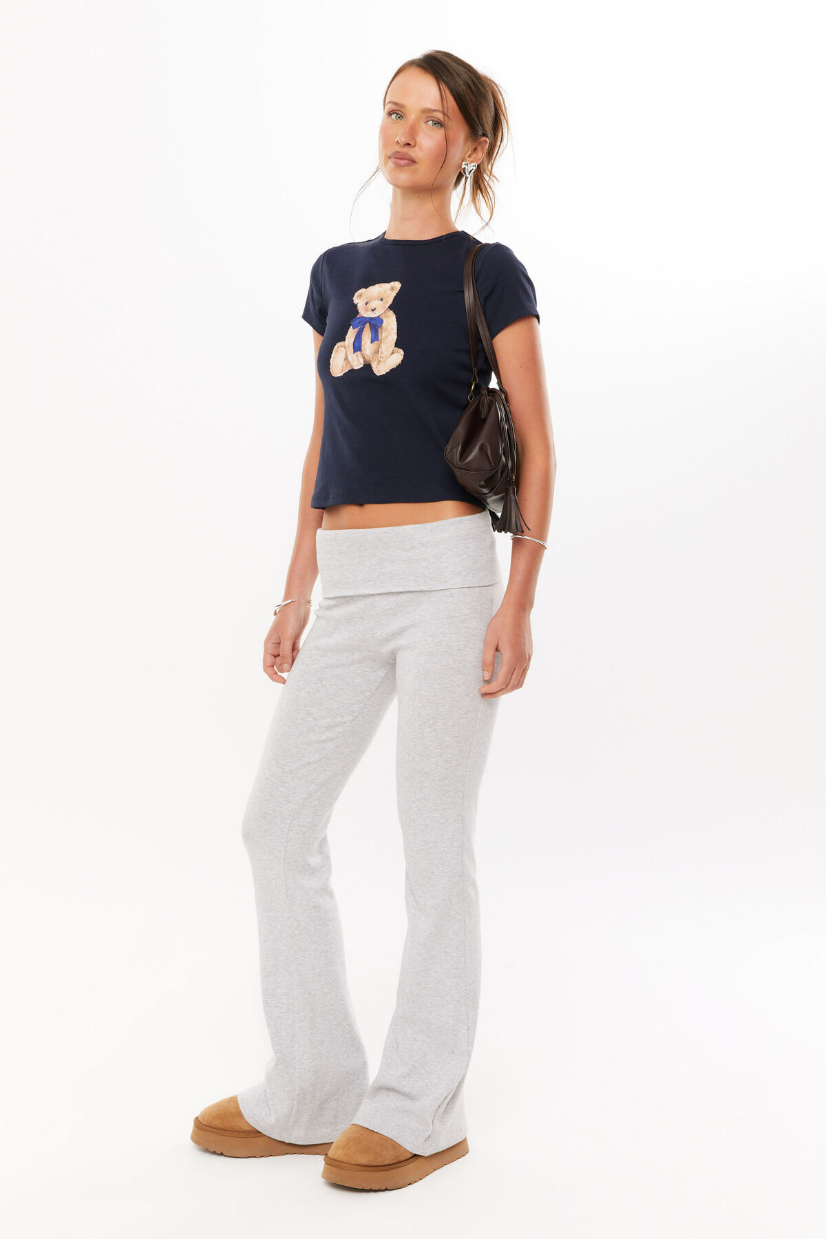 Fold Back Flare Pant | Supre (AU & NZ)