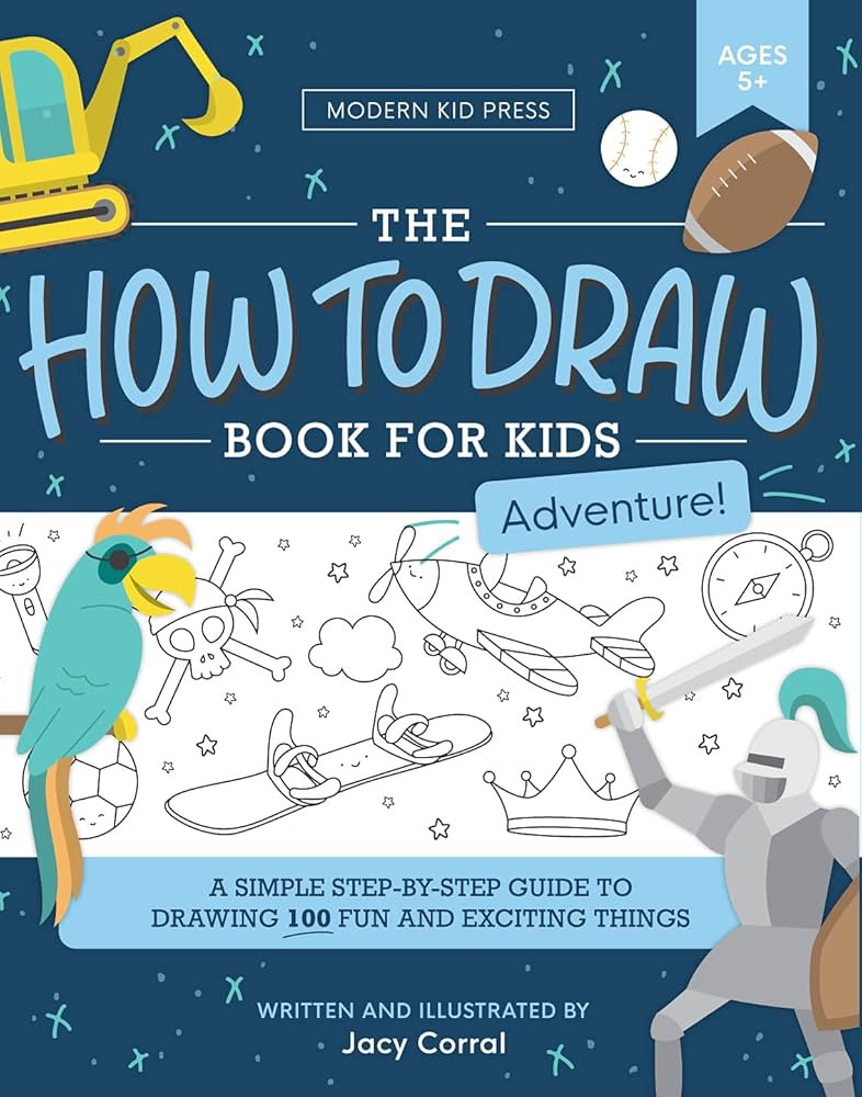 The How to Draw Book for Kids, Adventure Edition: A Fun and Easy Step-by-Step Guide to Drawing Al... | Amazon (US)