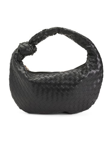 Woven Knot Oversized Shoulder Bag | Handbags | Marshalls | Marshalls