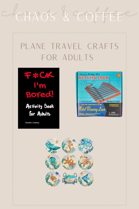 Plane travel crafts and activities for adults 

#LTKGiftGuide #LTKtravel #LTKfindsunder50