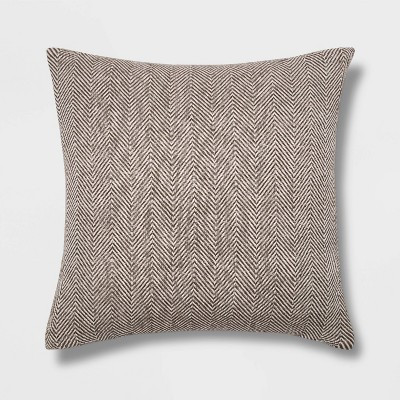 Woven Herringbone Pillow - Threshold™ | Target