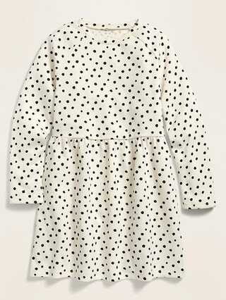 French Terry Skater Dress for Girls | Old Navy (US)