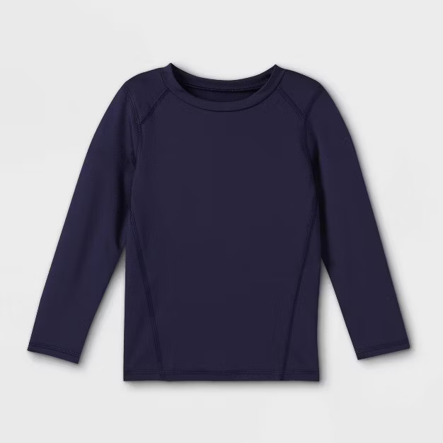 Toddler Boys' Long Sleeve Rash Guard - Cat & Jack™ Navy | Target