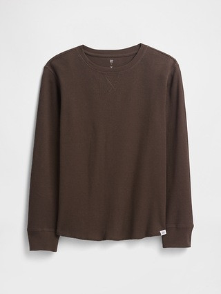 Kids Waffle-Knit T-Shirt | Gap Factory