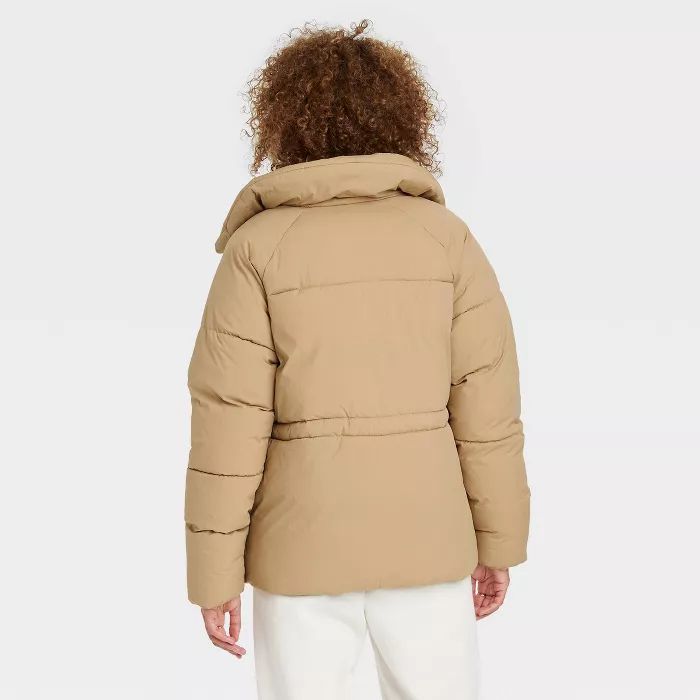 Women's Medium Length Matte Puffer Jacket - A New Day™ | Target