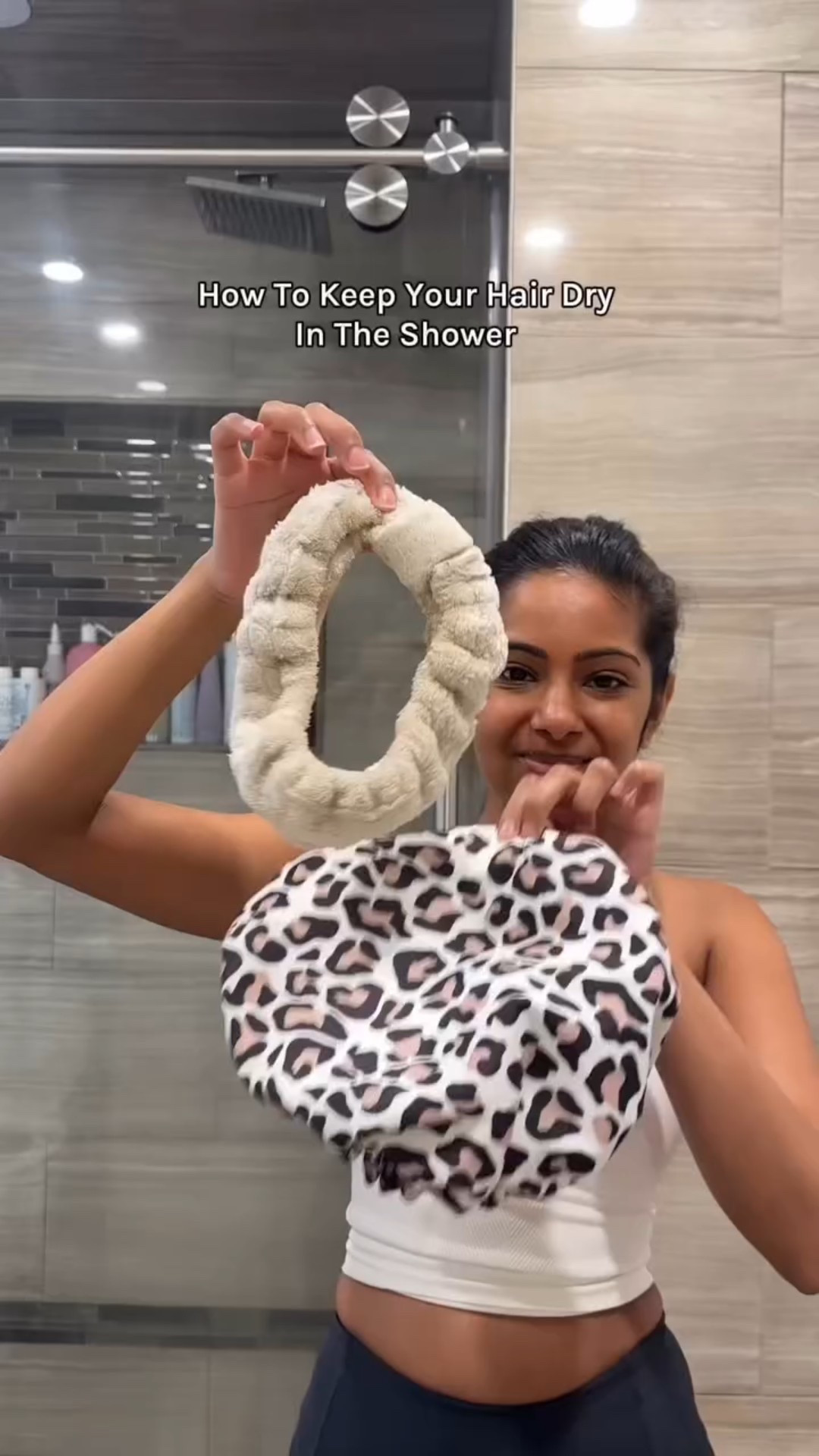 Yes, I might look a little crazy 😜 walking into the shower like this—but if it keeps my hair dry, it’s 100% worth it.

Using a spa headband and a good-quality shower cap has seriously changed the game for me. It keeps my hairline protected, my style intact, and helps me stretch my hairstyles for an extra day (or two).

Trust me, once you try it, you won’t go back.

Products & outfits: 
✨Workout outfit: @crz_yoga biker shorts and @abercrombie workout top 
✨Shower cap and spa head band @amazonbeauty 
✨In shower products: @dove body scrub and @functionofbeauty body wash (LOVE THIS COMBO TOGETHER) 
✨Robe: @skims 
✨Body care: @cerave_canada body moisturizing cream (my dry skin can’t live without this) and @aveenoca Aveeno Daily Moisturizing Body Oil Mist (this is sooooo good and affordable!) 
✨Jumper: @aerie this jumper is so comfortable and hugs the body so nicely. 
.
.
#haireducator #hairtips101 #hairtipsandtricks #postshower #bodycaretips