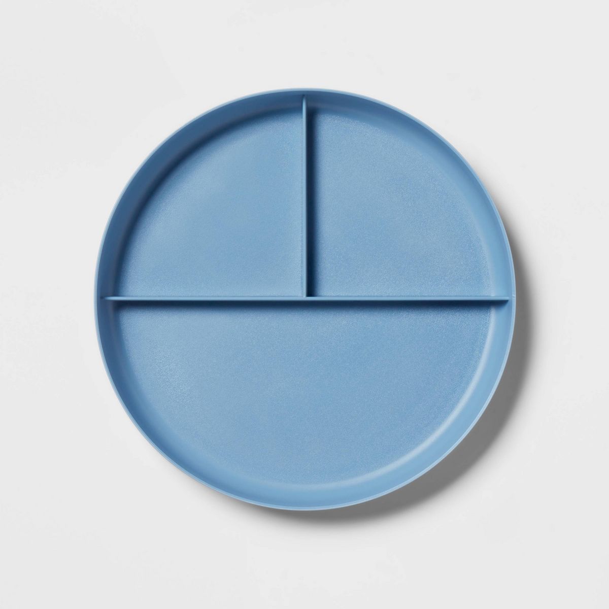 7.3" Plastic Divided Kids' Plate - Pillowfort™ | Target