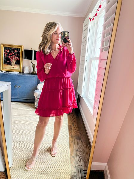 This Amazon layered chiffon swing dress paired with these clear acrylic heels is a perfect Easter outfit or date night! I’m wearing a size small in this dress.


#LTKSeasonal #LTKunder100 #LTKstyletip
