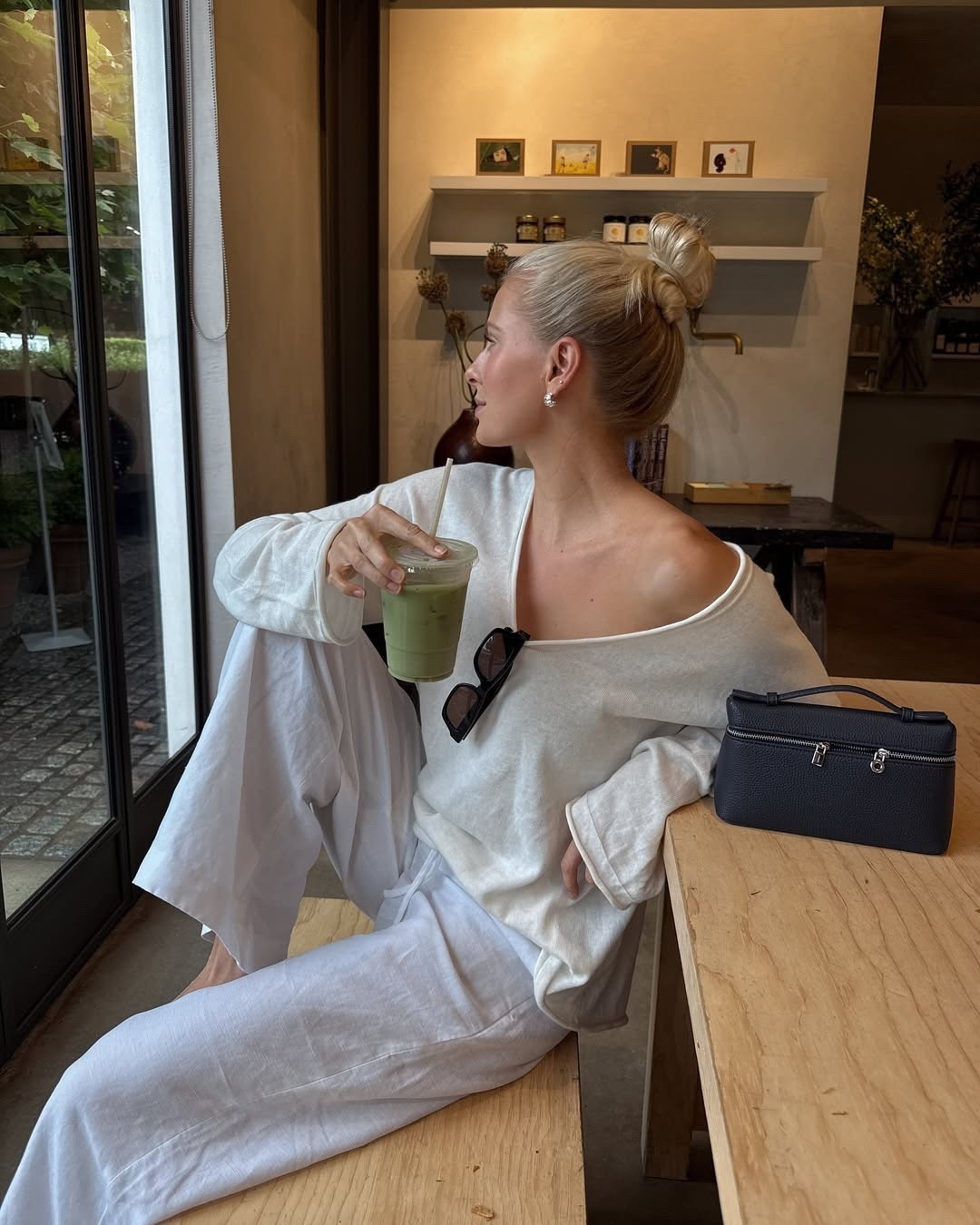 Wearing a small in sweater, small regular in pants, shoes are tts! Linked similar in all. Code kathleen15 for discount on earrings & sunnies! #kathleenpost

Summer loungewear, cool summer day outfit, lightweight sweater, Hamptons outfitt

#LTKTravel #LTKStyleTip