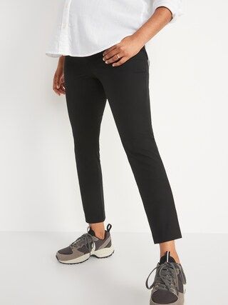 Maternity Full Panel Pixie Ankle Pants | Old Navy (US)