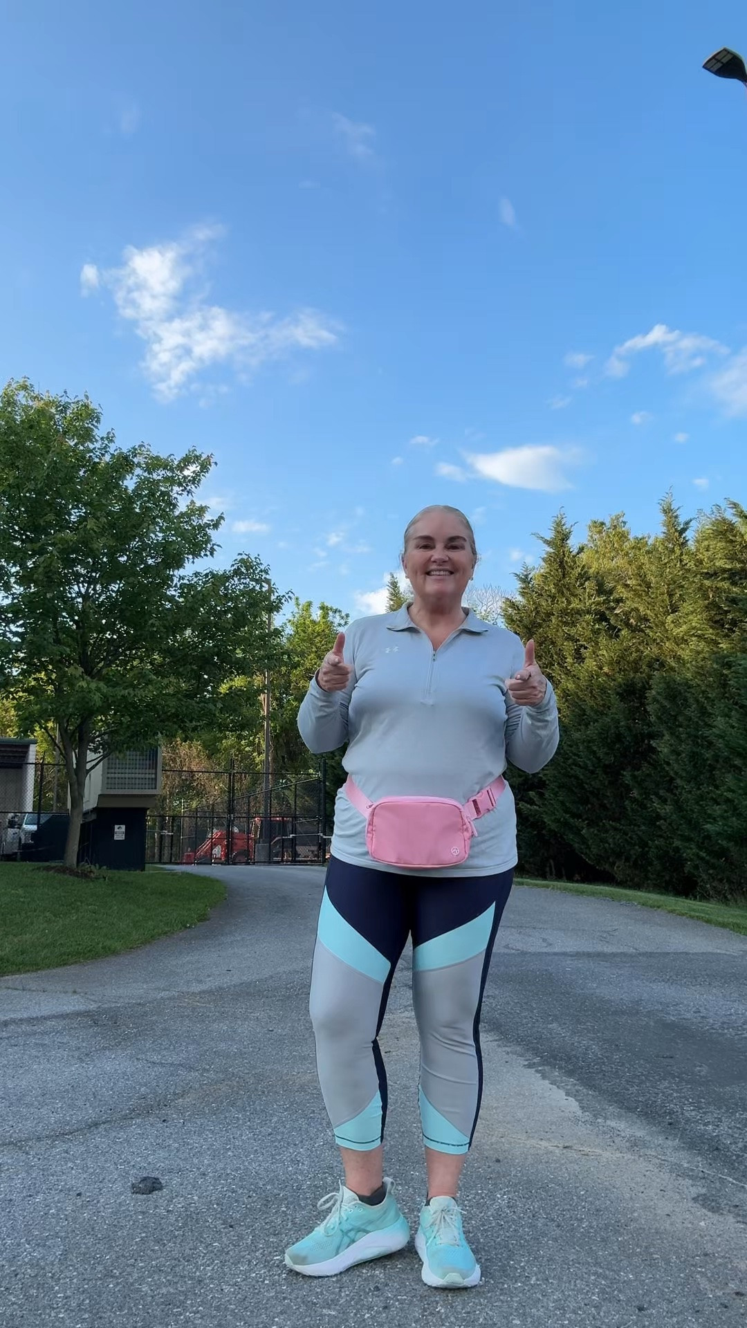 Everything I wore on today's 5K walk 👇 

Asics Gel Kayano 👟 — worth every penny 
Under Armour leggings + half zip 💪 
Feetures socks 🧦 — game changer for long walks 
Pander fanny pack 🎽 — Lululemon dupe

#LTKfitnessgoals #LTKdayinmylife #LTKActive