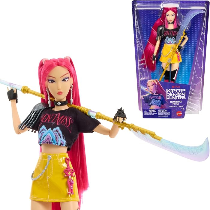 Mattel Kpop Demon Hunters HUNTR/X Mira Fashion Doll | Amazon (US)