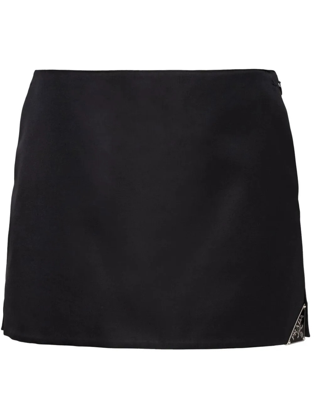triangle-logo mini skirt | Farfetch Global