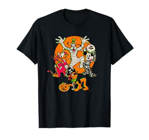 Disney 100 Mickey Donald Goofy & Pluto Halloween Costumes T-Shirt | Amazon (US)