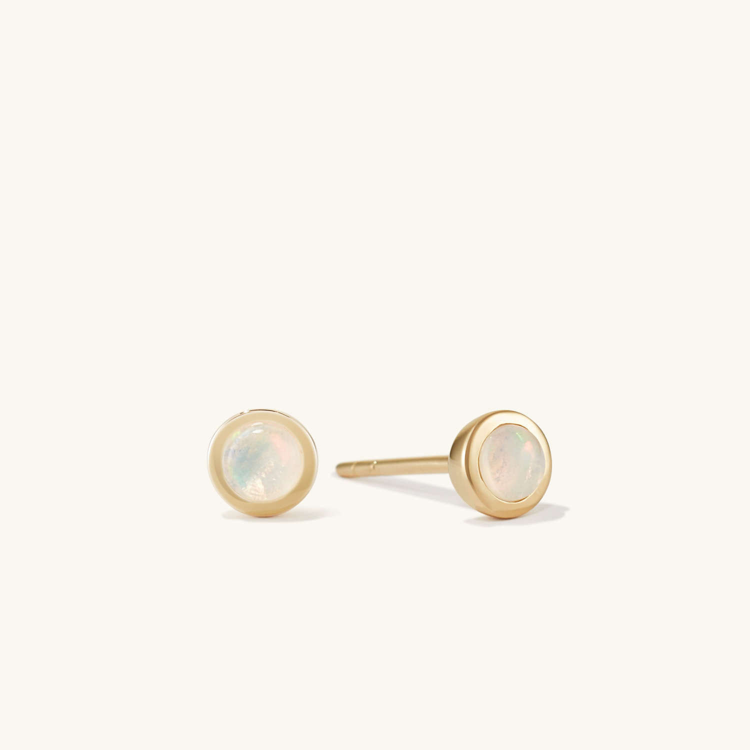 Opal Cabochon Studs | Mejuri (Global)