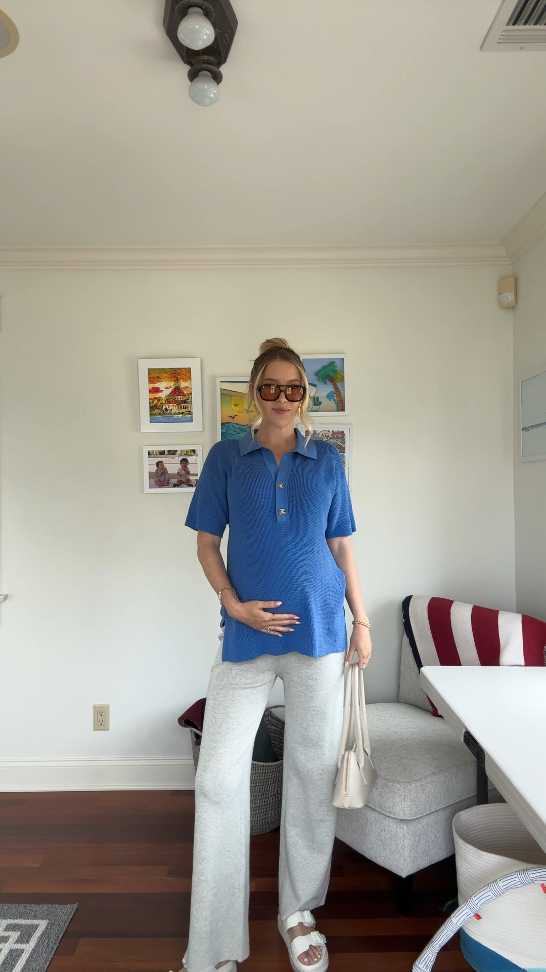 Casual maternity spring/summer outfit 

#LTKStyleTip #LTKBump