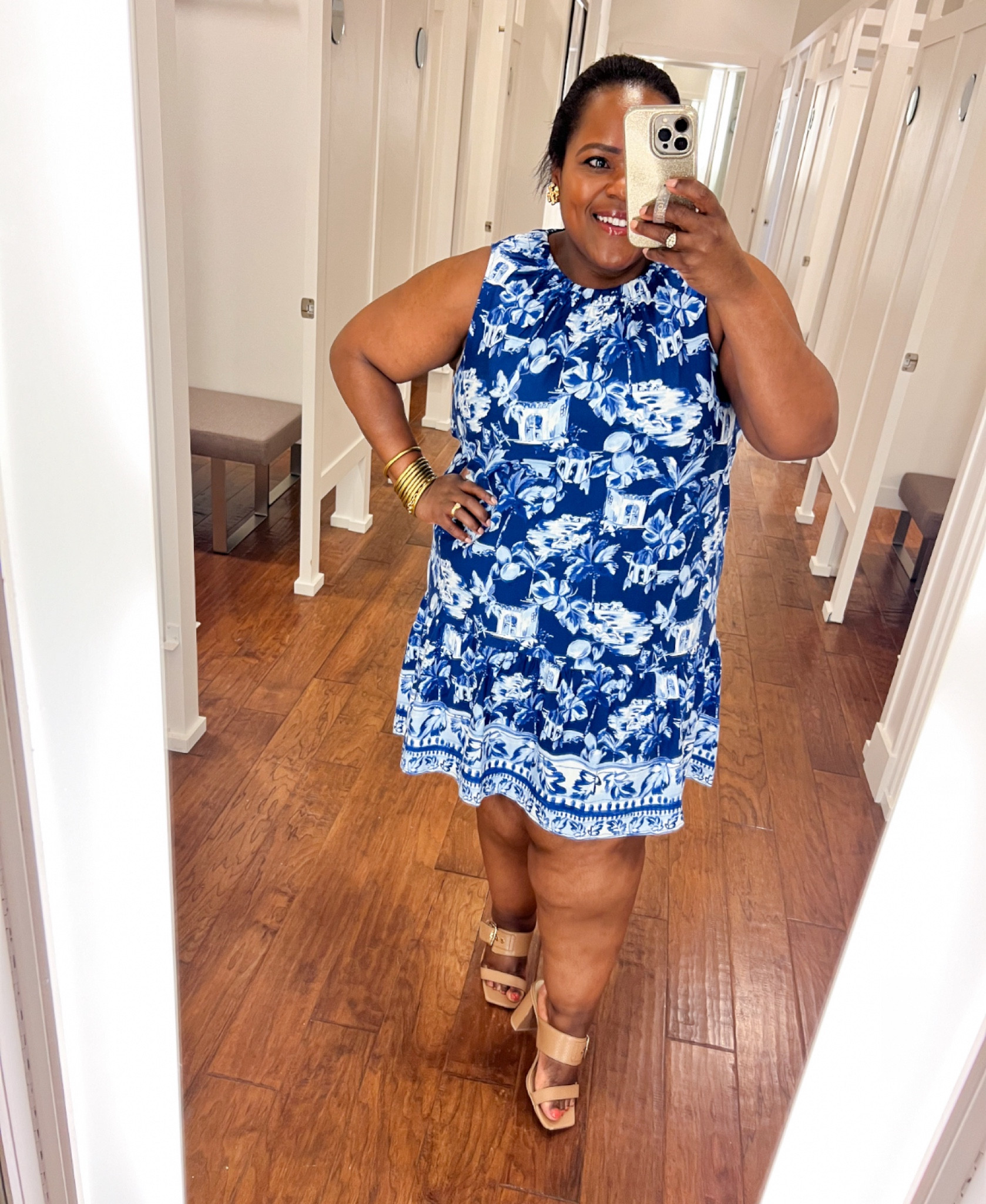 4th of July / red white and blue 🇺🇸 / summer dress 

#LTKMidsize #LTKParties #LTKStyleTip