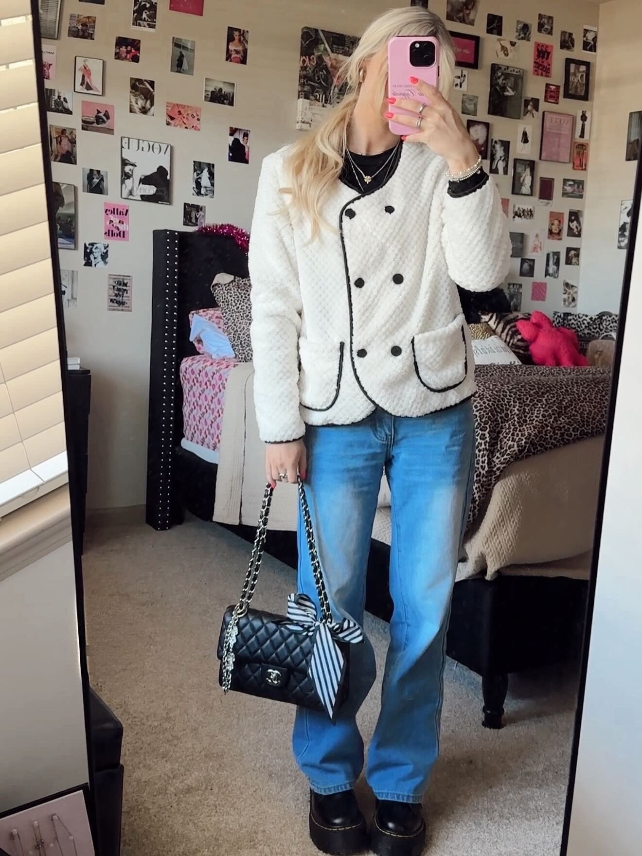 This exact top is sold out but here are some super similar ones from same place!!!🖤☃️⛄️ also these are my FAV petite everyday jeans and they are on sale! 

#LTKPetite #LTKCyberWeek #LTKSaleAlert