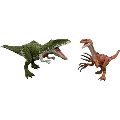 Jurassic World 2-Pack of Dinosaur Figures Giganotosaurus & Therizinosaurus, Attack Actions | Target