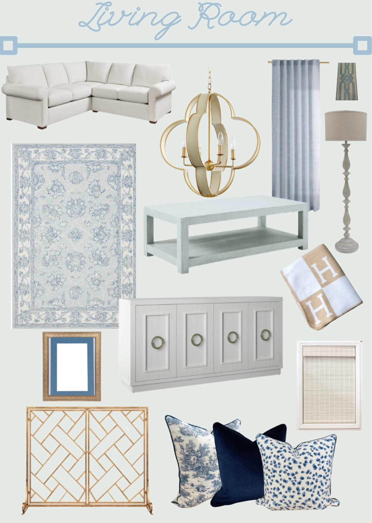 Coastal living room finds! Shop my living room here! #coastal #blueandwhite 

#LTKOver40 #LTKHome #LTKSaleAlert