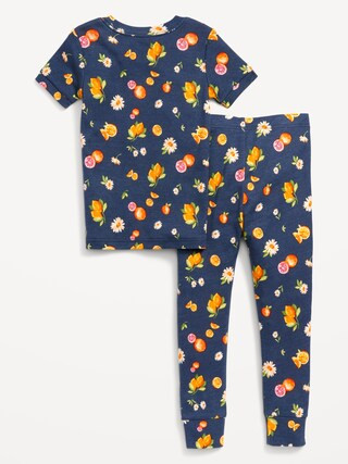 Unisex Matching Printed Snug-Fit Pajama Set for Toddler | Old Navy (US)