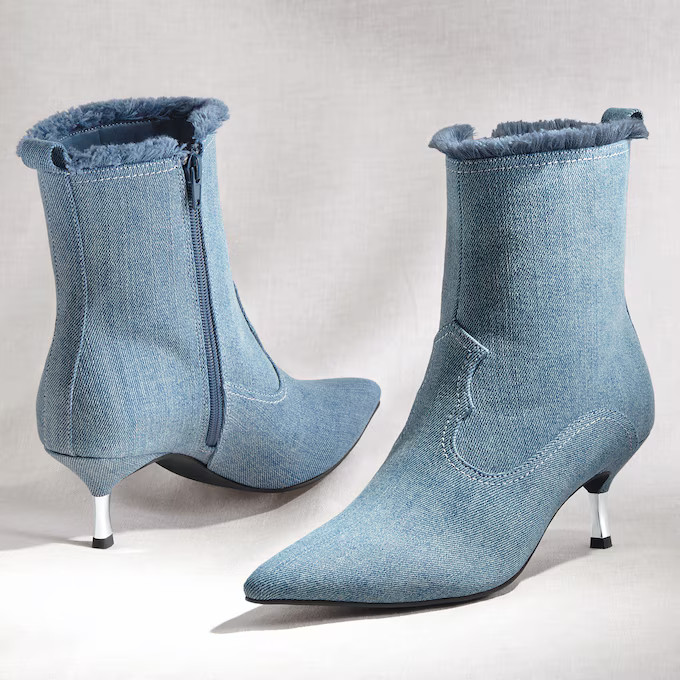 Denim Bootie | Ashro