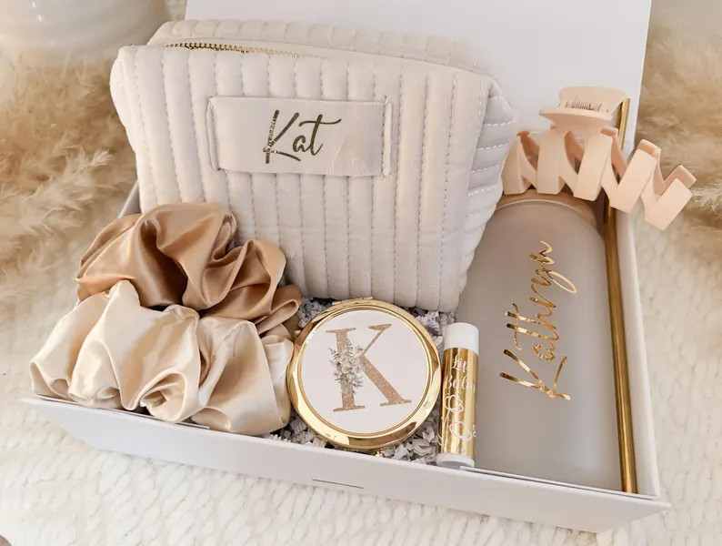 Elegant Bridesmaid Gift Box Will You Be My Bridesmaid Maid of Honor Matron of Honor Personalized ... | Etsy (US)